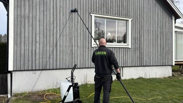 tvätt av fasad SAKON