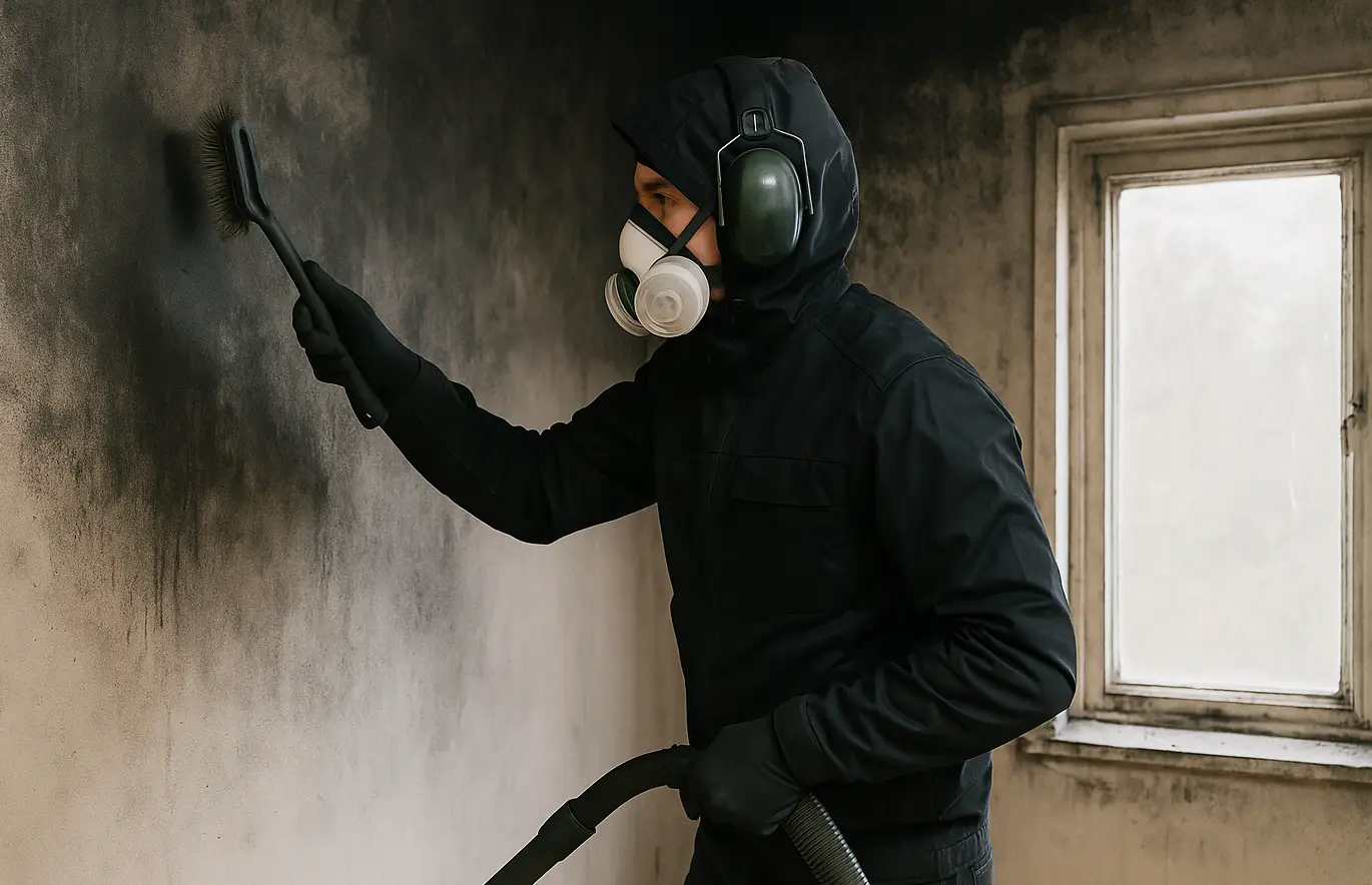 Brandsanering - Återställning efter brand