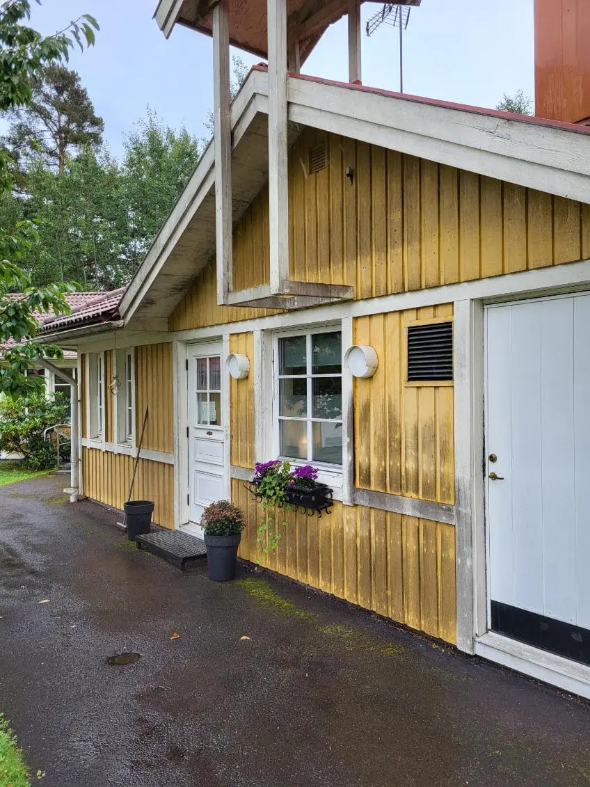 Fasad före tvätt
