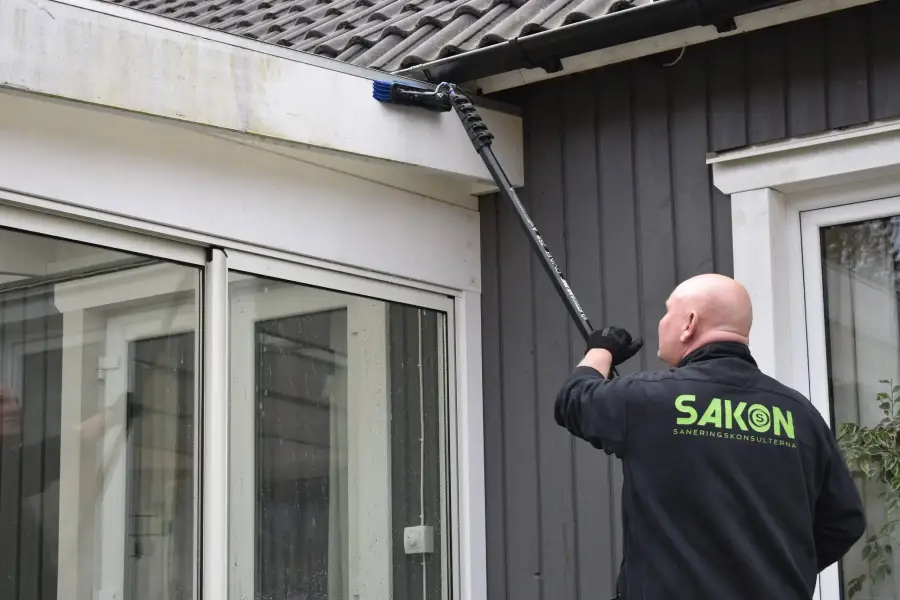 Professionell fasadtvätt – SAKON